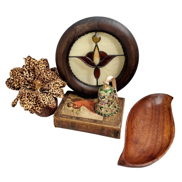 Brown Kitschy "Naughty Girl" Eclectic Curated Bundle | 6 Pieces - Picture 11 of 12